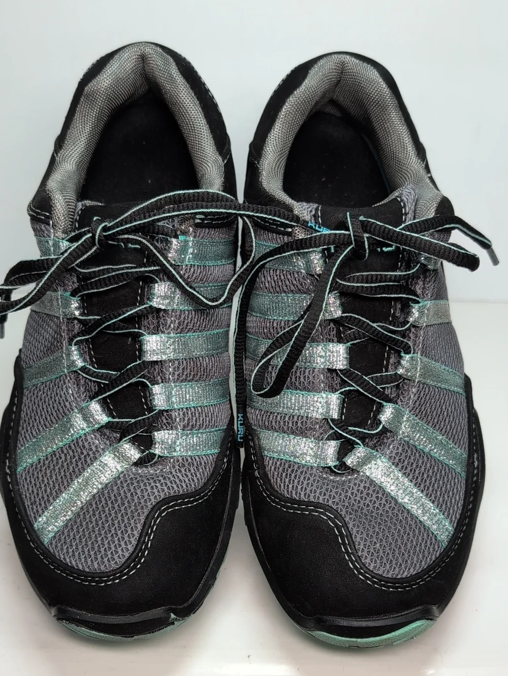Kuru Chicane trail hiking black delirium womans sneakers size 8.5W EU 39